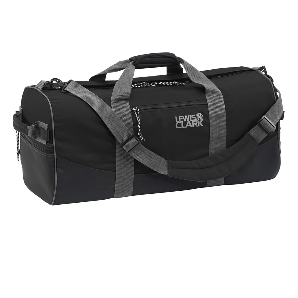 Lewis N. Clark Duffel Bag, Black