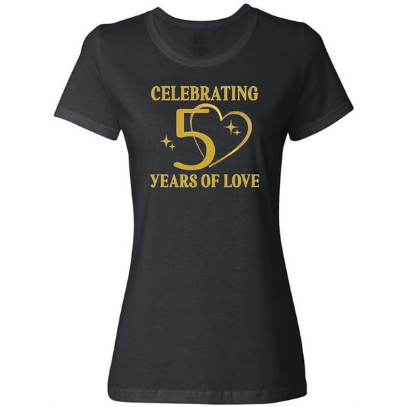 Inktastic 50th Wedding Anniversary 50 Years Women's T-Shirt