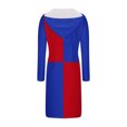 thumbnail image 5 of Kaemgyyd Long Sleeve Dress for Women Fashion Lightweight Pocket Midi Hoodie Dress Fall Sweatshirts Dress for Women, 5 of 6