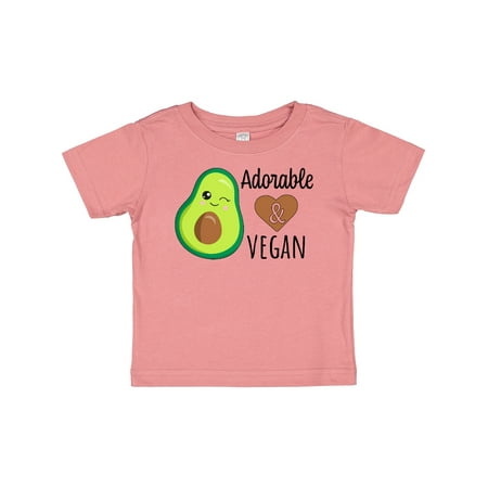 

Inktastic Adorable and Vegan Cute Avocado Gift Baby Boy or Baby Girl T-Shirt