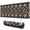Boho Brown, variant on Long Mouse Pads for Desk,Boho Brown and Beige Ethnic Pattern Desk Mats on Top Of Desks, Desk Mouse Pad Extra Large with 3mm Non-Slip Base and Stitched Edge for Gaming,Office,Work,Home 31.5"x11.8"