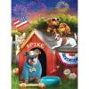 thumbnail image 2 of Cuadros Decorativos 5D Diamond Painting American Dog Full Round Drill DIY Picture Kits (L3066) Wdftyju embutido en tela, 2 of 9