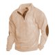 thumbnail image 1 of Spring And Autumn Men's Standing Collar Sweatshirt Is Outdoor Casual Sweaters Tops 3XL, 1 of 3