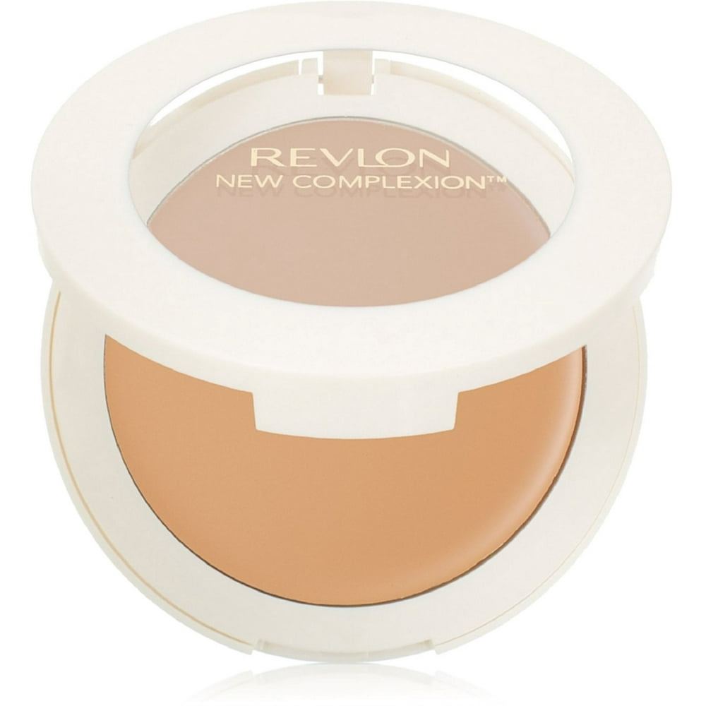 Revlon New Complexion OneStep Compact Makeup, Natural Tan [10] 0.35 oz (Pack of 2) Walmart