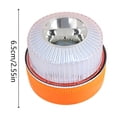 thumbnail image 3 of BotaniNest V16 Emergency Warning Light | Amber White LED Light With Base For Vehicle | Roadside Signal Lamp, 3 of 3