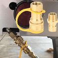 thumbnail image 5 of Gas Quick Connect Kit,Disconnect Connector with Male Insert Plug,1/2 Inch Natural Gas Propane Quick Connect Adapter, 5 of 5