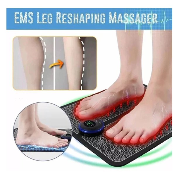 Yiget Ems Foot Massager Pad Portable Foot Massage Pad Microcurrent
