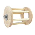 thumbnail image 4 of Tachiuwa Rabbit Hay Feeder Rack with Less Waste Food for Small Animals Wooden Grass Holde, 4 of 9