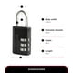 thumbnail image 3 of Candado negro con combinación de 3 dígitos Lock Master Lock 647D, 3 of 6