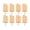 B004- Style D, variant on Craft Supplies, Arts and Crafts Supplies, Wood for Crafts, Wooden Blanks, 8 Pcs Unpainted Wood Ice Cream Stick Play Sets for Children with Kraft Packaging and Sandpaper for