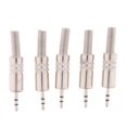 thumbnail image 2 of Replacement 5-Pack TRS Male Plug 3 Pole Stereo 2.5mm Solder Type DIY Audio Cable Connector For Repair Headphs Headset, 2 of 7