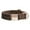 Brown, variant on Velvet Dog Collar Personalized with Name, Adjustable Soft Pet Collar for Small Medium Large Dogs, Custom Engraved Collar with Metal Quick Release Buckle
