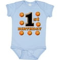 thumbnail image 3 of Inktastic 1st Birthday Basketball Boys or Girls Baby Bodysuit, 3 of 5