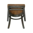thumbnail image 3 of Emily Solid Wood Side Chair - Set of 2 Chairs in Hickory/Washed Coal, 3 of 10