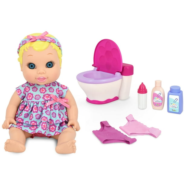 New Adventures Little Darling It's My Potty 11 Inch Doll with Potty