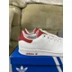 thumbnail image 3 of Ad-id-as Originals Stan Smith White Red Trainers Shoes BNIB Size 7.5uk Mens ID1979, 3 of 6