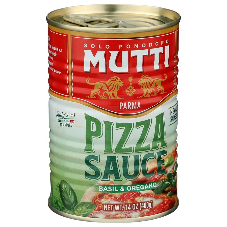Muttii.com✕4 Pack of 6, Mutti Basil & Oregano Pizza Sauce, 14 oz - Walmart.com