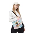 thumbnail image 2 of Happy Birthday Cute Puppy Mastiff with Cake Gifts Party Hat All Over Print 3D Canvas Tote Bag Mastiffs Dog Lover Gifts Idea Reusable Handbag - 00029, 2 of 5