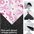 thumbnail image 3 of Pink Breast Cancer Kitchen Rugs Sets Of 3,Kitchen Runner Rugs Non Skid Washable,Decorative Kitchen Floor Mats for Kitchen,Sink,Laundry,17"x30"+ 17"x47" + 17"x59", 3 of 6