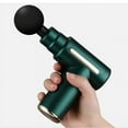 thumbnail image 3 of Fascia Gun Portable Mini Massage Fascia Gun Percussion Massager Muscle Relaxation Green, 3 of 5