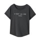 thumbnail image 3 of Camiseta para mujer con cuello redondo y cuello redondo, ropa casual de recuerdo, camisetas de verano para vacaciones y desplazamientos SG, 3 of 8