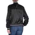 thumbnail image 2 of RACHEL ROY $99 Womens New 1040 Black Ruffled Bomber Jacket L B+B, 2 of 2