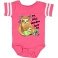 thumbnail image 3 of Inktastic My Great Grandma Loves Me Cute Sloth and Baby Boys or Girls Baby Bodysuit, 3 of 5