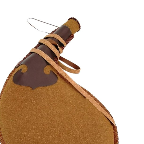 Bolsa de bota Macarena para agua vino portátil PU 45cm marrón