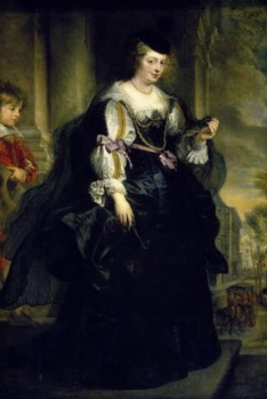 Portrait of Helena Fourment by Peter Paul Rubens 17th