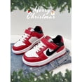thumbnail image 4 of Zapatos de tablero de color rojo populares para principios de primavera, zapatillas de deporte para niños y niñas, zapatos de baile callejero informales, 4 of 6