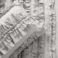 thumbnail image 7 of Lush Decor Belle Textured Cotton- Ruffle Quilt, Twin, Light Gray, 2-Pc Set, 7 of 7