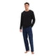 thumbnail image 4 of Apparonia Conjuntos de Pijamas para Hombre Ropa de Dormir a Cuadros Camisas y Pantalones de Manga Larga Conjunto de Pijama Ligero y Suave para Hombre con Bolsillos a Cuadros de Medianoche L, 4 of 6