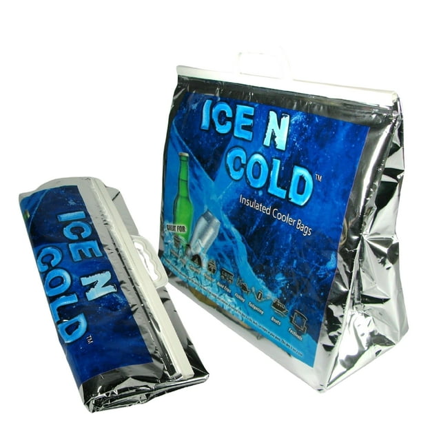 Bolsa térmica aislante ICE N COLD, gran capacidad de 16 kg