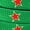 Green-Red Star, variant on INSPIRE CHIC Flat Shoelaces Colored Star Patterned Printed Shoe Laces for Sneakers Boots Sport Shoes 1 Pair Green-Red Star 120cm/47.2"