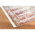 thumbnail image 4 of MDA Home Andros 5'x8' Abstract Transitional Fabric Area Rug in Red/Multi, 4 of 10