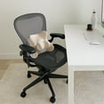 thumbnail image 3 of Oliegs Ergonomic Lumbar Support Cushion For Chair Memory Foam Back Comfortable Seat Cushion For Long Hours Sitting, 3 of 5