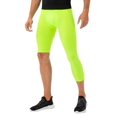 thumbnail image 1 of Men's One-Leg Leggings Basketball Breathable Fitness Training One-Leg Tights_x, 1 of 5
