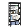 thumbnail image 2 of Convenience Concepts 60" Tall Omega 5-Tier Bookcase, Espresso wood Finish, 2 of 2