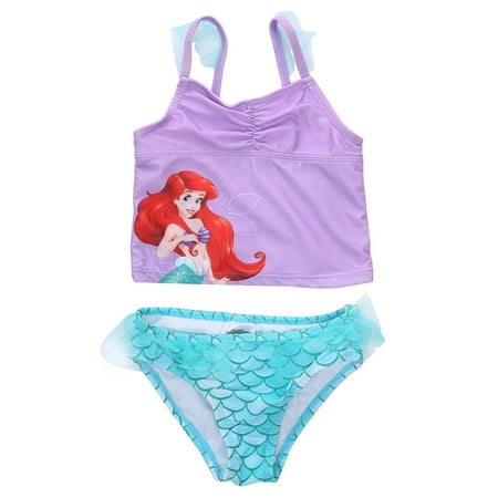 

2PCS Toddler Girls Kids Mermaid Swimwear Bikini Swimwear Bathing Clothes Set