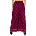 thumbnail image 4 of Amoghah Cotton Palazzo Floral Womens Wear Elastic Waist Wide Leg Custom Pants, 4 of 5