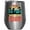 Silver, variant on Retro Duck Duck Boom, Hunter or Hunting Enthusiast, White 12oz Wine Tumbler