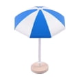 thumbnail image 2 of figatia Parapluie Miniature de Plage Maison de Poupée Fait Main Modèles Pare-Soleil Bleu+s, 2 of 7