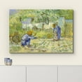 thumbnail image 3 of wall26 Canvas Print Wall Art First Steps (After Millet) by Master Artist Vincent Van Gogh Nature Wilderness Illustrations Fine Art Relax/Calm Multicolor for Living Room, Bedroom, Office - 24"x36, 3 of 5