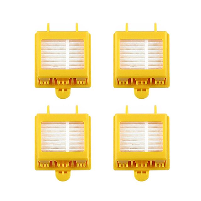 Kit de herramientas de repuesto para limpieza de filtro Hepa, envío gratis, 4 Uds., apto para Irobot Roomba serie 700 LingWen 8390615266529