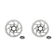 thumbnail image 3 of Eigraketly Rotor de freno de disco de bloqueo central para bicicleta, portátil, desmontable, reemplazable, disipación de calor, accesorios para 160 mm 2piezas, 3 of 6