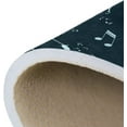 thumbnail image 6 of Music Notes Area Rugs Colorful Large Non-Slip Floor Matative Carpets Doormat for Kitchen Living Dining Dorm Playing Room Bedroom 31 x 20inch Home Decor, 6 of 7