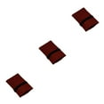 thumbnail image 1 of Decodeary Extérieur Givré avec Couverture Épaissie Facile à Épaissir Couverture Extérieure Rouge Rouille 3ensemble, 1 of 6