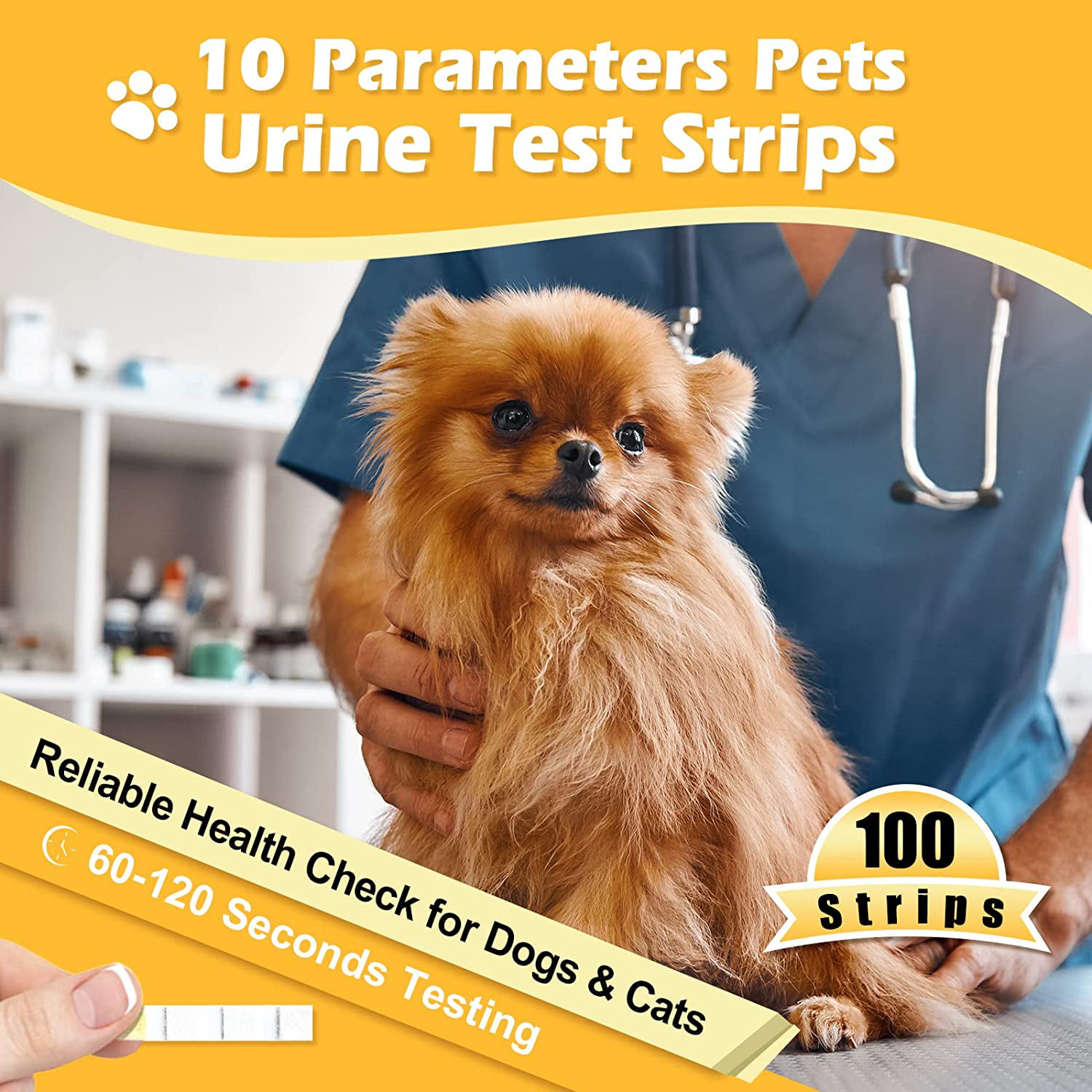 do uti test strips work on dogs