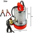 thumbnail image 2 of DC 12V Submersible Water Pump Submersible Deep Well Water Pump 1 inch Outlet，Irrigation Water Pump with Upgrade Copper Motor, 2 of 9