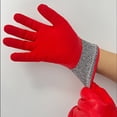 thumbnail image 4 of Bgsha 1 Paire Gants Isolants Rouges 400V Gants d'Isolation Tout Autour Gants PPE pour Réparation de Boîte Électrique/travail Électrique, 4 of 10